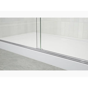 Rely 60' x 32' x 4.69' Right Drain Shower Base in White