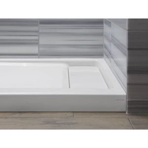 Bellwether 60' x 32' x 4.5' Right Drain Shower Base in White