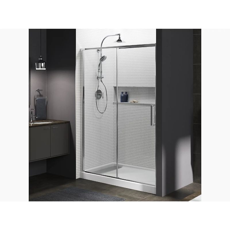 Bellwether 60' x 34' x 4.5' Left Drain Shower Base in White