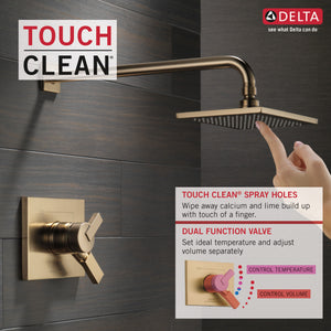 Vero Single-Handle 2.5 gpm Shower Only in Champagne Bronze with Volume & Temperature Control
