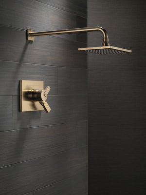 Vero Single-Handle 2.5 gpm Shower Only in Champagne Bronze with Volume & Temperature Control