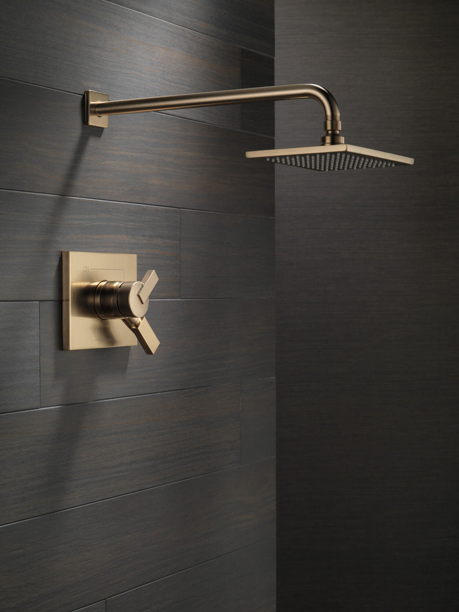 Vero Single-Handle 2.5 gpm Shower Only in Champagne Bronze with Volume & Temperature Control