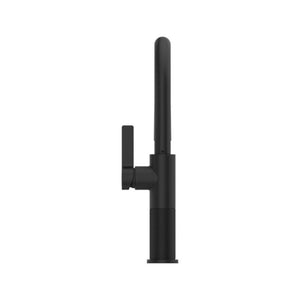 Montay Single-Handle Pull-Down Kitchen Faucet in Matte Black