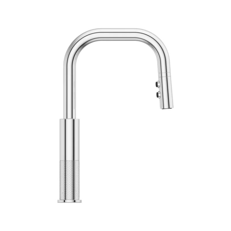 Montay Single-Handle Pull-Down Kitchen Faucet in Polished Chrome