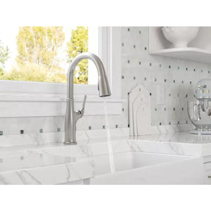 Highbury Pull-Down Kitchen Faucet in Stainless Steel