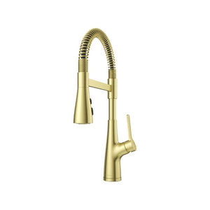 Neera Pre-Rinse Kitchen Faucet in Brushed Gold