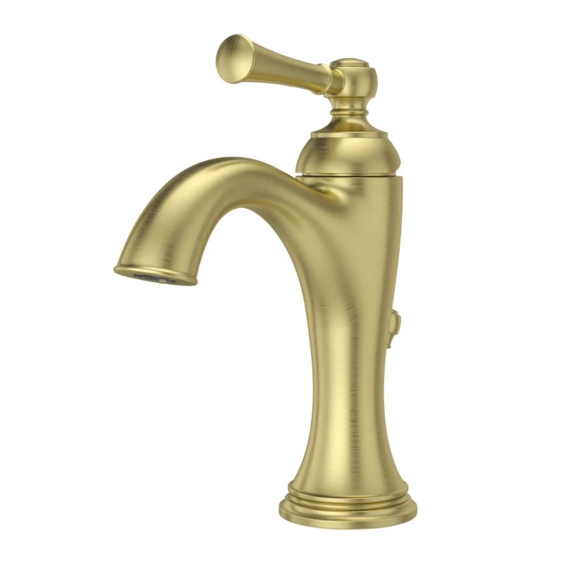 Tisbury Single-Handle Bathroom Faucets In Brushed Gold