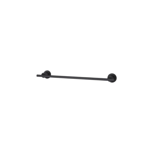 Contempra 20.5" Round Towel Bar in Matte Black