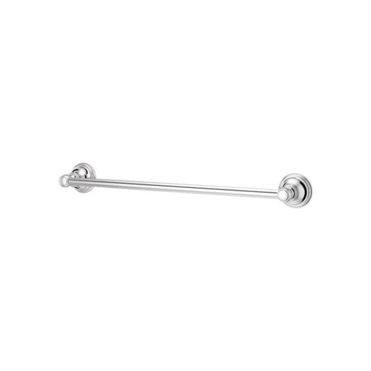 Tisbury 20.47" Round Towel Bar in Polished Chrome