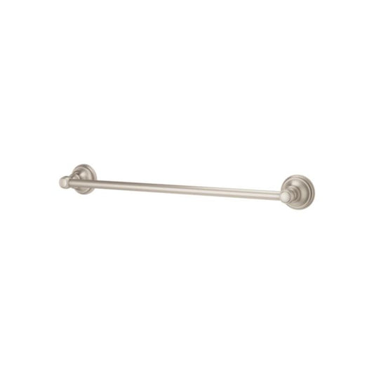 Tisbury 20.47" Round Towel Bar in Brushed Nickel