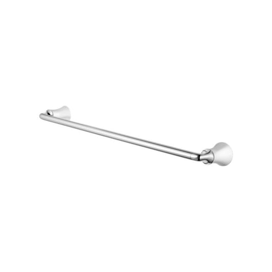 Iyla 26.28" Round Towel Bar in Polished Chrome