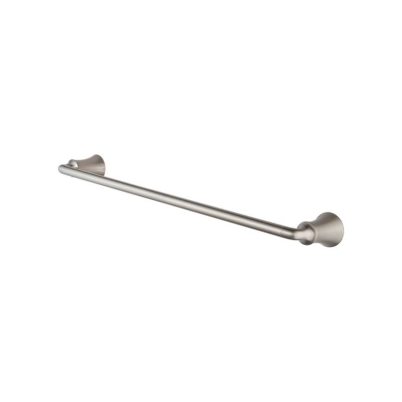 Iyla 26.28' Round Towel Bar in Brushed Nickel