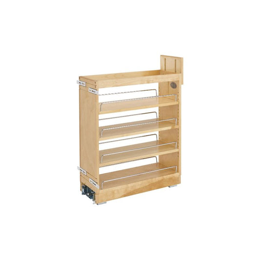 448 Series Natural Maple Base Pull-Out Organizer (8" x 21.66" x 25.5")