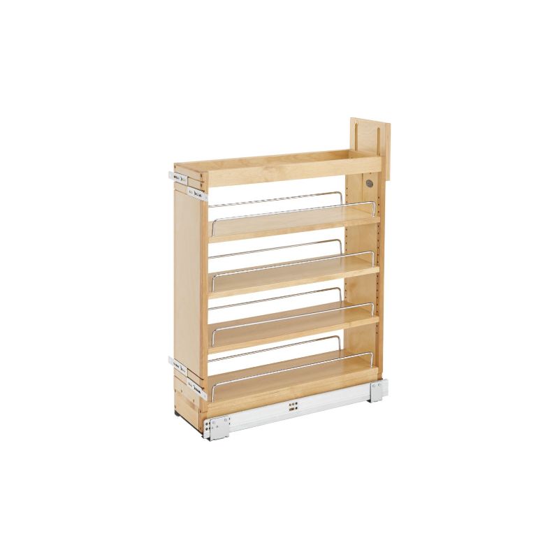 448 Series Natural Maple Base Pull-Out Organizer (7.25' x 21.63' x 25.5')