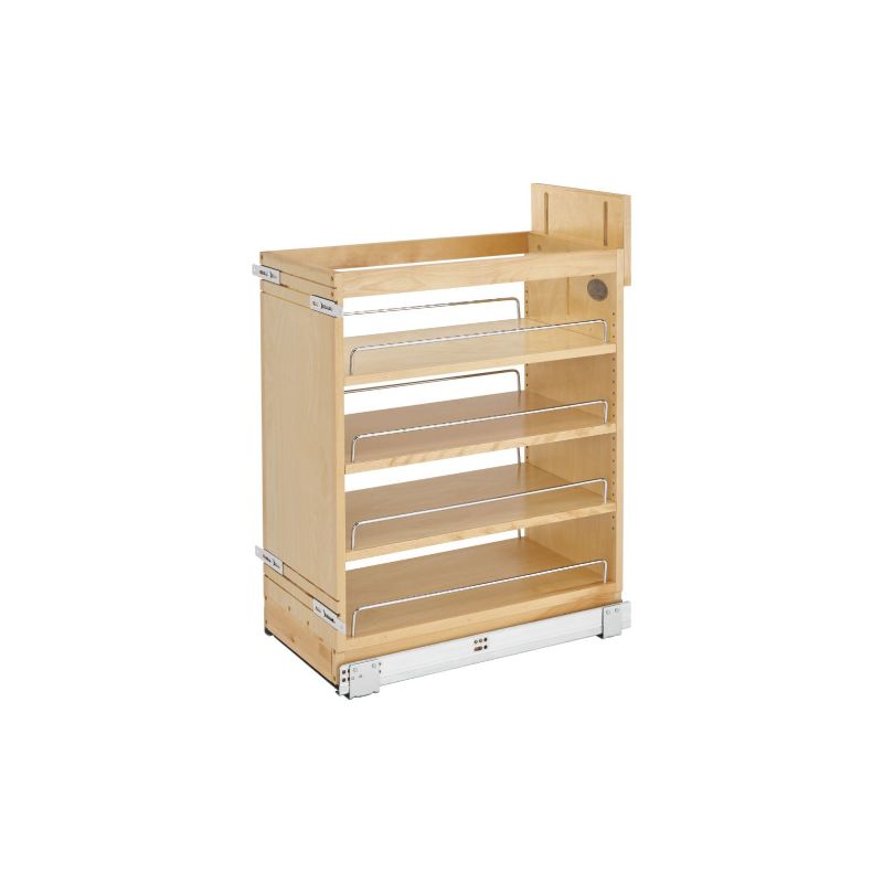448 Series Natural Maple Base Pull-Out Organizer (11.75' x 21.63' x 25.5')