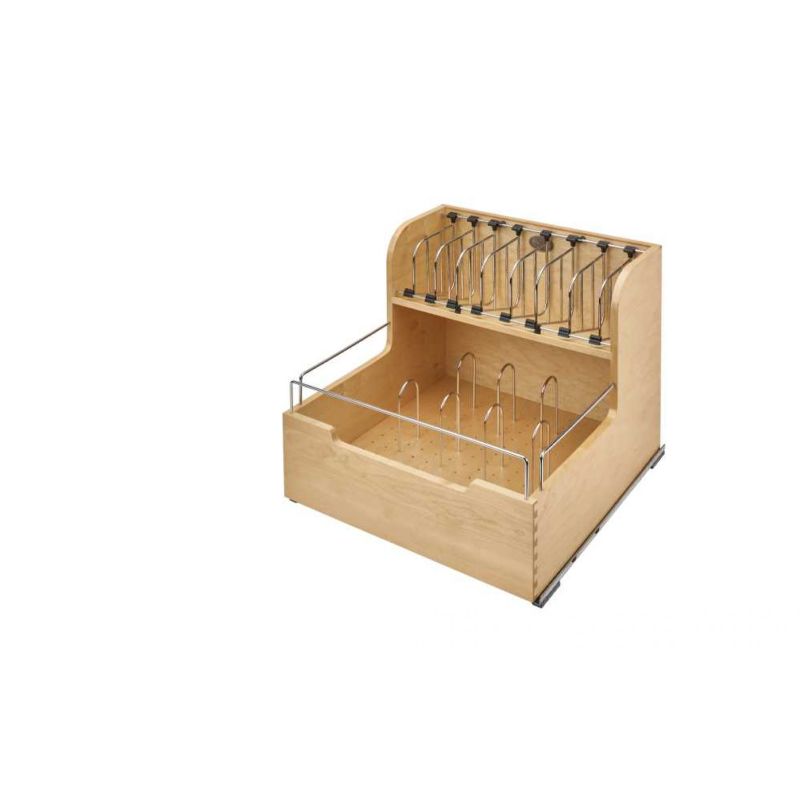 4FSCO Series Natural Maple Base Pull-Out Organizer (20.5' x 21.25' x 18.88')