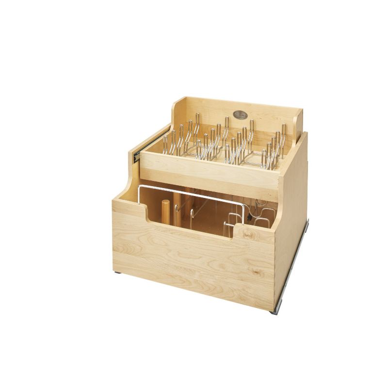 4CW2 Series Natural Maple Pull-Out Organizer (20.5' x 22.25' x 18.88')