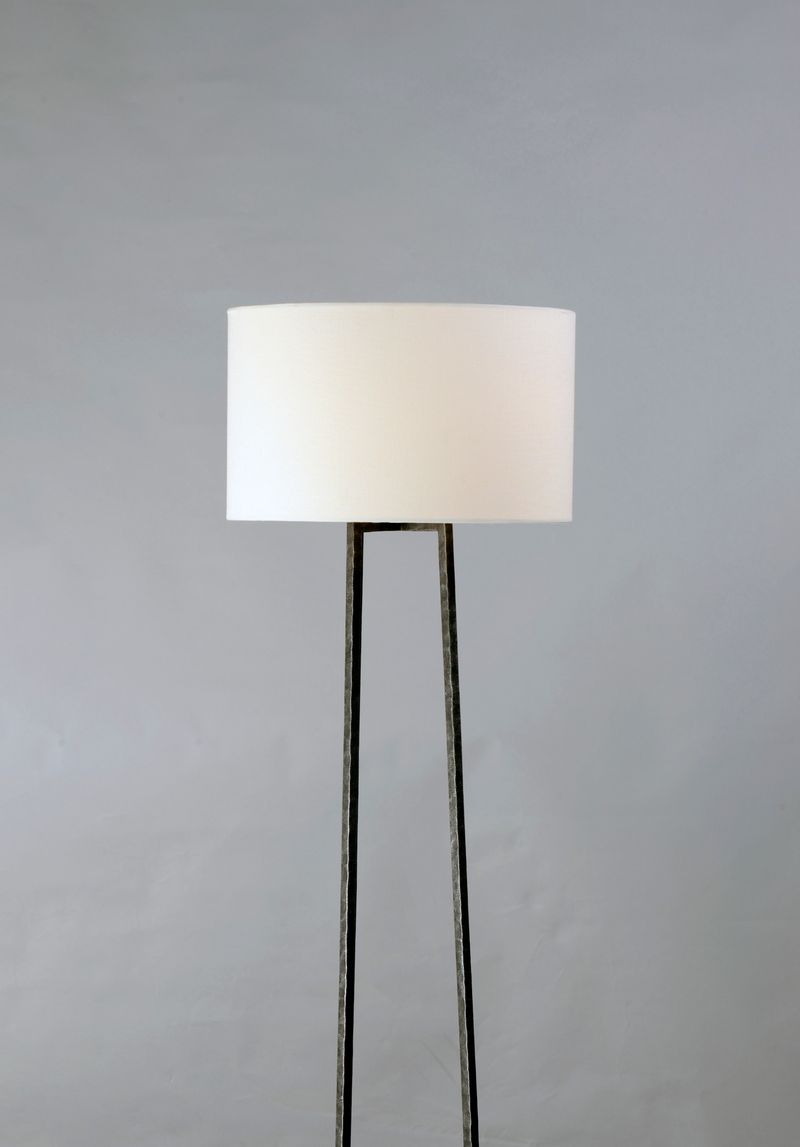 Anvil 64' Floor Lamp in Natural Iron