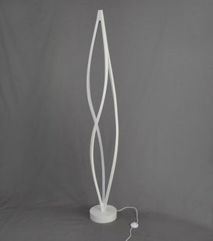 Cyclone 71.75' Floor Lamp in Matte White
