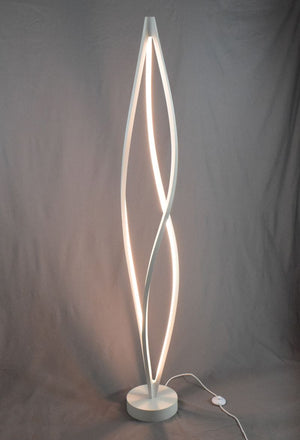 Cyclone 71.75' Floor Lamp in Matte White