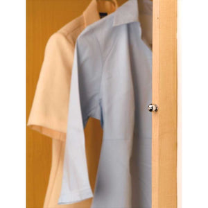CVRI Series Chrome Valet Rod (0.63' x 7.59' x 0.63')
