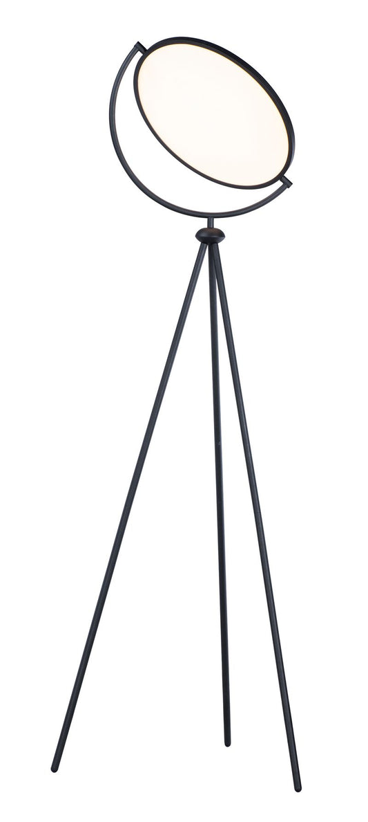 Paddle 68" Floor Lamp in Black