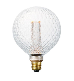 3.5 W Dimmable LED Light Bulb with Clear Prismatic Finish