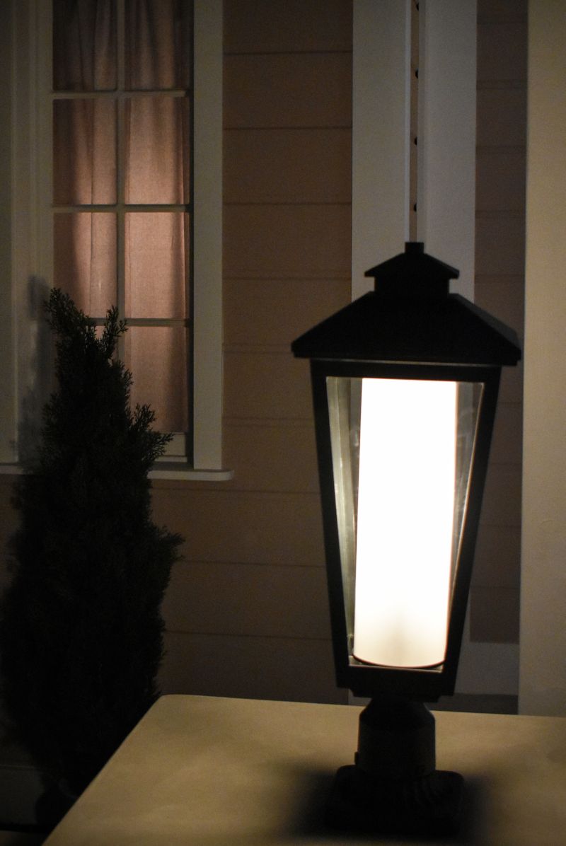 Aberdeen 22.5' Artesian Bronze Deck Post Light