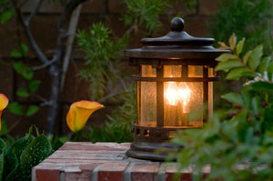 Santa Barbara VX 15' Sienna Outdoor Deck Lantern