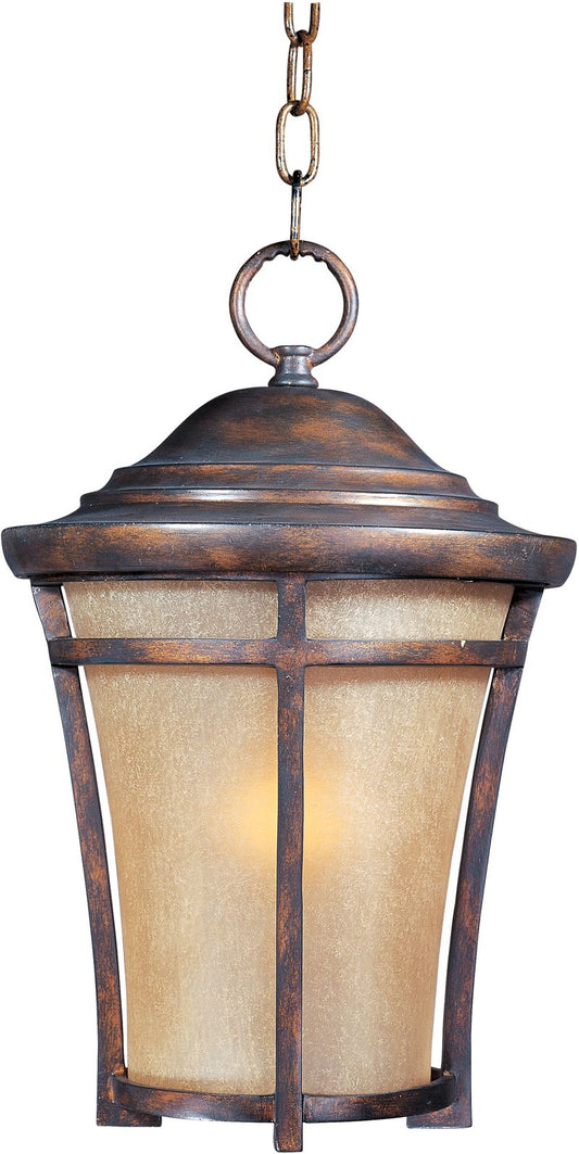 Balboa VX 18.5" Single Light Outdoor Hanging Lantern in Copper Oxide