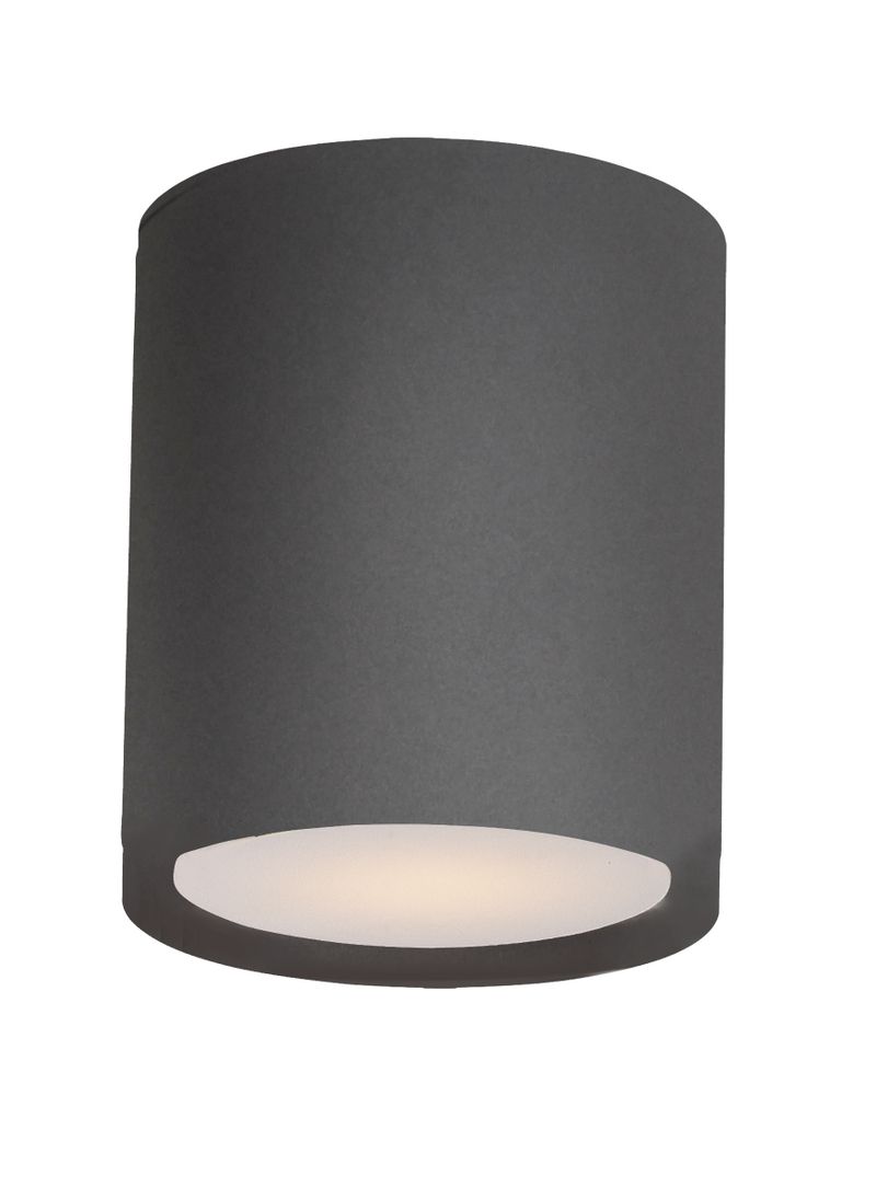 Lightray 5' Single Light Outdoor Flush Mount in Architectural Bronze