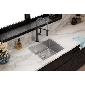 Crosstown 18.5' x 22.5' x 9' Stainless Steel Single-Basin Undermount Kitchen Sink