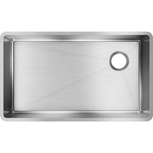 Crosstown 18.5' x 31.5' x 9' Stainless Steel Single-Basin Undermount Kitchen Sink