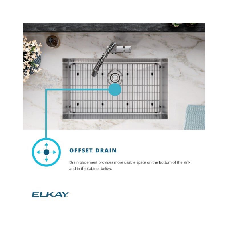 Crosstown 22' x 22.5' x 6' Stainless Steel Single-Basin Dual-Mount Kitchen Sink