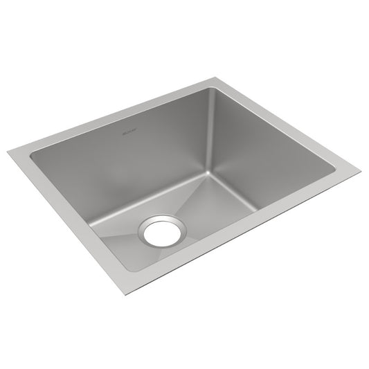 Crosstown 18.5" x 21.5" x 10" Stainless Steel Single-Basin Undermount Kitchen Sink