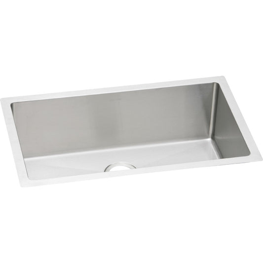 Crosstown 18.5" x 30.5" x 10" Stainless Steel Single-Basin Undermount Kitchen Sink