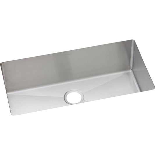 Crosstown 18" x 32.5" x 10" Stainless Steel Single-Basin Undermount Kitchen Sink