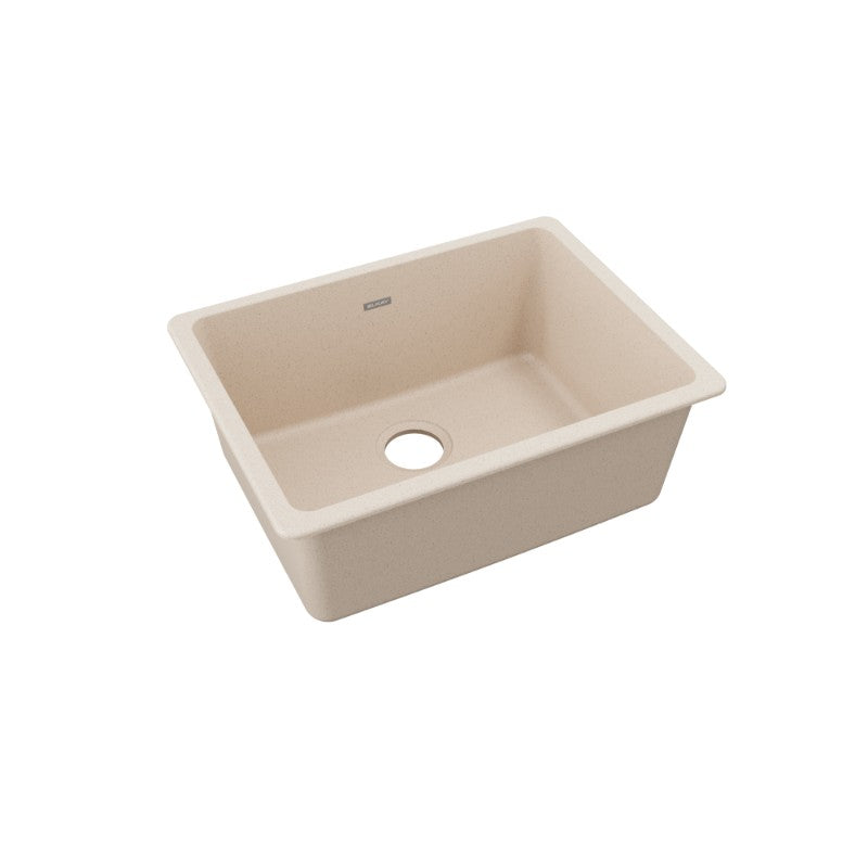 Quartz Classic 18.5' x 24.63' x 9.5' Quartz Single-Basin Undermount Kitchen Sink in Bisque