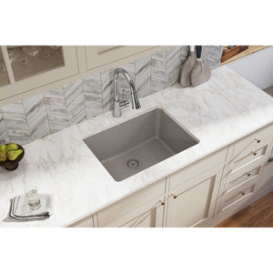 Quartz Classic 18.5' x 24.63' x 9.5' Quartz Single-Basin Undermount Kitchen Sink in Greige