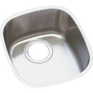 Lustertone Classic 15.75' x 14.25' x 5.94' Stainless Steel Single-Basin Undermount Kitchen Sink