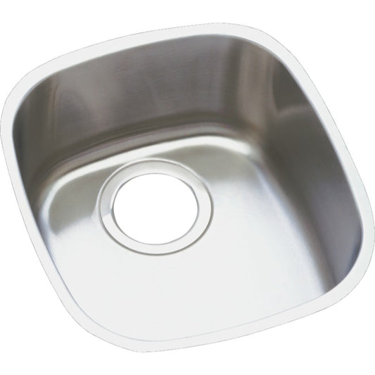 Lustertone Classic 15.75" x 14.25" x 5.94" Stainless Steel Single-Basin Undermount Kitchen Sink