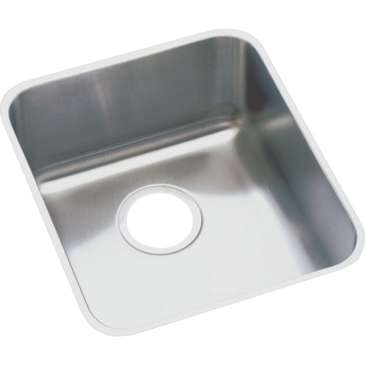 Lustertone Classic 18.5" x 16" x 7.88" Stainless Steel Single-Basin Undermount Kitchen Sink