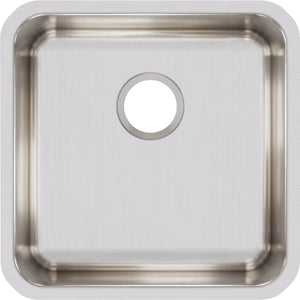 Lustertone Classic 18.5' x 18.5' x 7.88' Stainless Steel Single-Basin Undermount Kitchen Sink