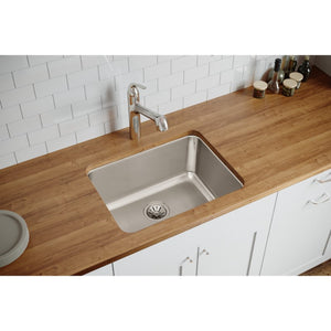 Lustertone Classic 18.25' x 23.5' x 10' Stainless Steel Single-Basin Undermount Kitchen Sink