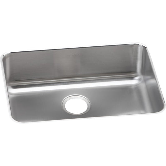 Lustertone Classic 19.25" x 25.5" x 8" Stainless Steel Single-Basin Undermount Kitchen Sink