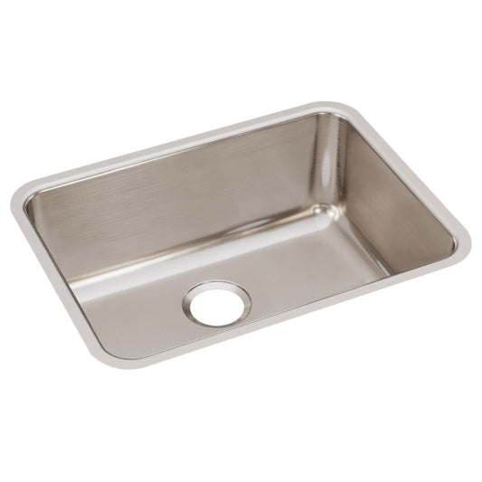 Lustertone Classic 19.25" x 25.5" x 10" Stainless Steel Single-Basin Undermount Kitchen Sink