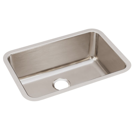 Lustertone Classic 18.5" x 26.5" x 10" Stainless Steel Single-Basin Undermount Kitchen Sink