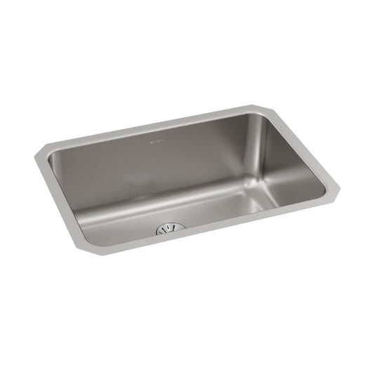 Lustertone Classic 18.5" x 26.5" x 11.5" Stainless Steel Single-Basin Undermount Kitchen Sink