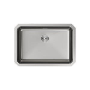 Lustertone Classic 18.5' x 26.5' x 11.5' Stainless Steel Single-Basin Undermount Kitchen Sink