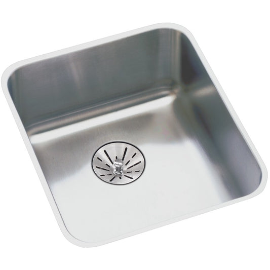 Lustertone Classic 18.5" x 14" x 6.88" Stainless Steel Single-Basin Undermount Kitchen Sink